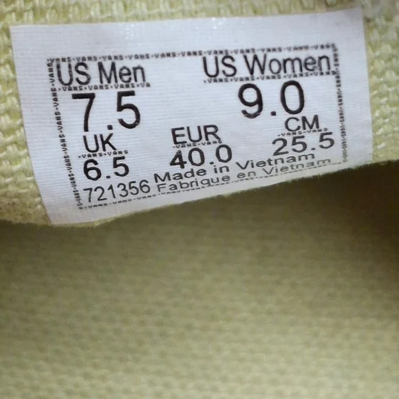 Vans Classic Cactus Tapestry Slip-On Shoes Unisex Men 7.5 Women 9 - Picture 3 of 16